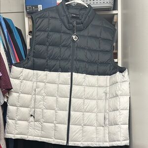Swiss Tech Gray Puffer Jacket